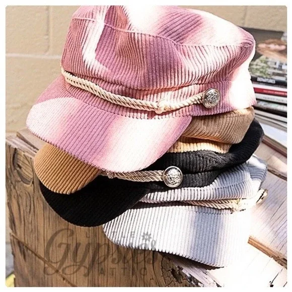 POL Newsboy Must Have Corduroy Hat - Picture 11 of 12